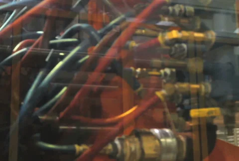 Factory Robotic Arm 2 Stock Footage 927113