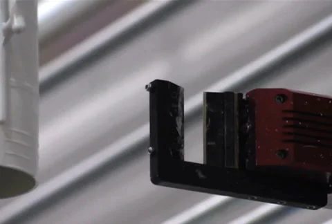 Factory Robotic Arm 3 Stock Footage 936191