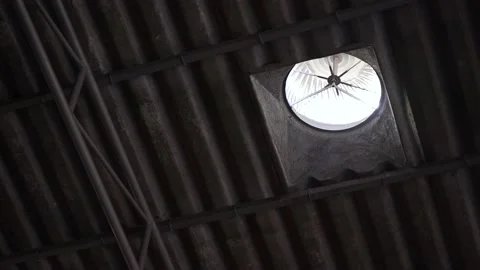 Factory roof ventilation Video stock 141911183