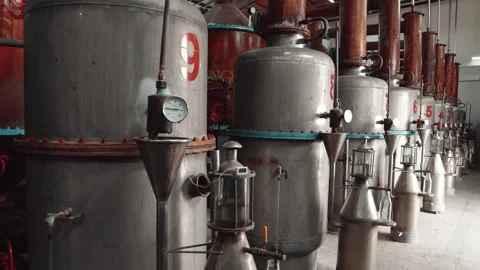 Factory of rose water 動画素材 135400324