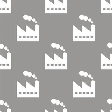 Factory seamless pattern Stock Illustration