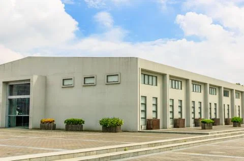 Factory in the sky Stock Photos