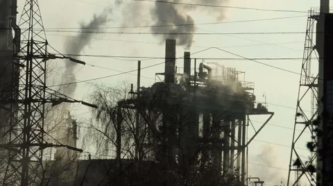 Factory smoke stack 2 times faster (1) Vidéo 44497702