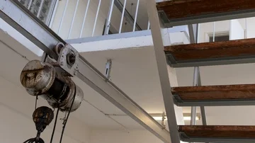 Factory staircase Video stock 85604941