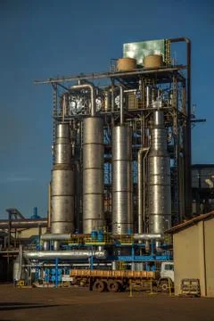 Factory sugar cane Stock Photos