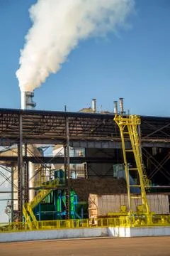 Factory sugar cane Stock Photos