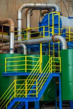 Factory sugar cane Stock Photos