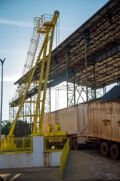 Factory sugar cane Stock Photos