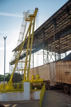 Factory sugar cane Stock Photos