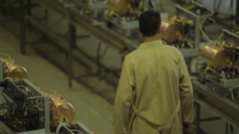 Factory supervisor 스톡 동영상 73187006