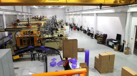 Factory Supervisor Pan 库存影片 939756