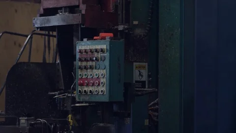 FACTORY SWITCH BOX 스톡 동영상 108046038