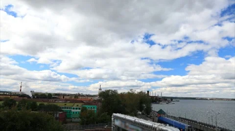 Factory timelapse 스톡 동영상 8687849