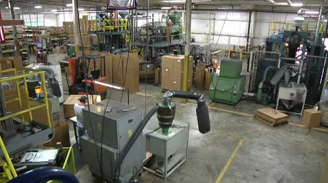 Factory timelapse Stock Footage 8912334