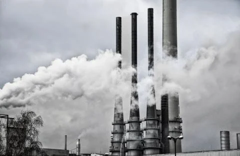 Factory vent Stock Photos