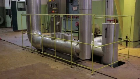 Factory ventilation Video stock 75913401