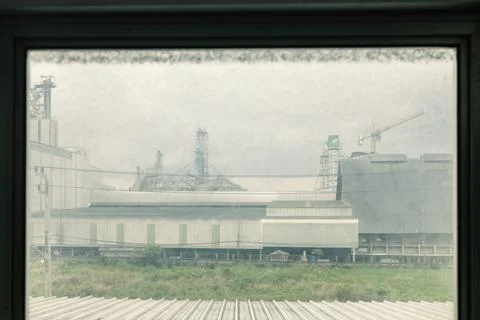 Factory view Stock Photos