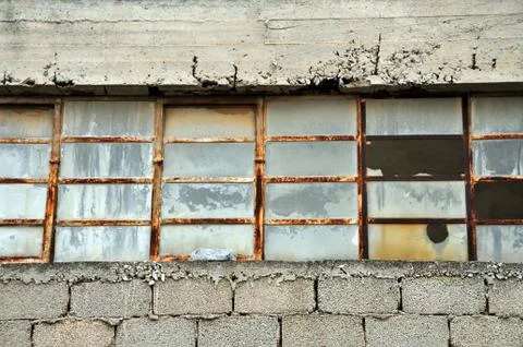 Factory wall Stock-Fotos