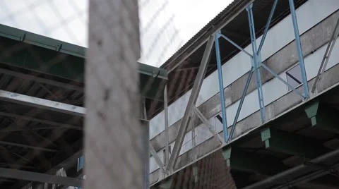 Factory warehouse building Stock Footage 49071339