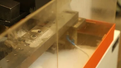 Factory work from the machine tool Stock Footage 72926352