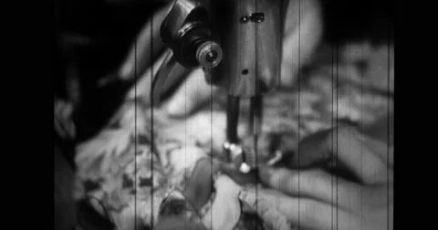 Factory worker working in garment factory Stock Footage 43437399