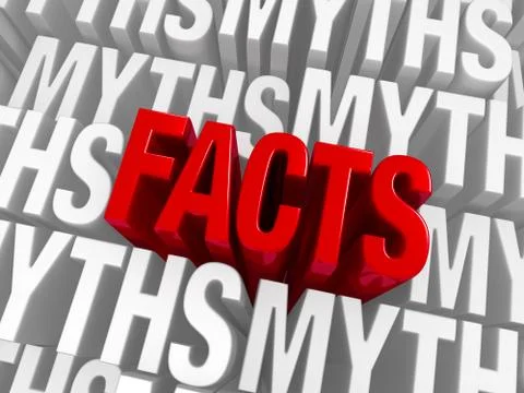 The facts emerge Stock Illustration