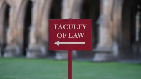 Faculty of Law Stockbeeldmateriaal 344821665