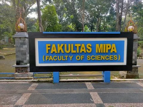 Faculty of Sciences (MIPA) Signage Stock Photos