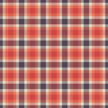 Fade seamless vector texture, crease check fabric pattern. Day tartan plaid.. Stock Illustration
