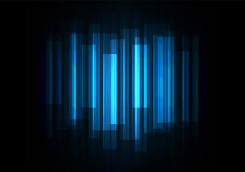 Fade speed bar overlap in dark background Stock Illustration