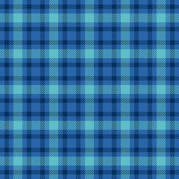 Fade tartan textile texture, coloured fabric seamless pattern. Bandana back.. Stock Illustration