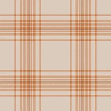 Fade textile seamless pattern, aesthetic plaid texture tartan. Age fabric vec Stock Illustration