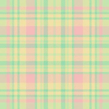 Faded background check textile, jersey pattern seamless tartan. Colorful te.. Stock Illustration