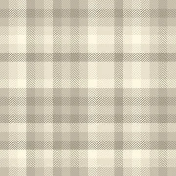 Faded background plaid pattern, uk vector check seamless. Mixed texture tar.. Stock Illustration