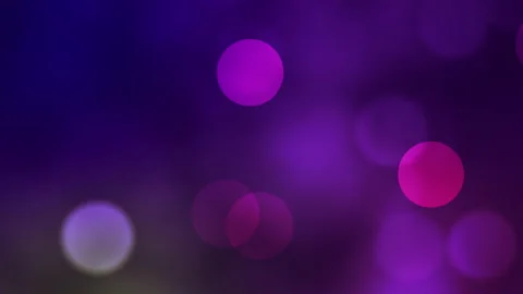 Faded blurred circles slow-motion loop background - 4K seamless video Stock Footage 167991330