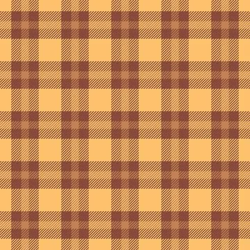 Faded check vector seamless, neutral texture fabric background. Exotic plai.. Stock Illustration