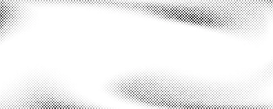 Faded halftone gradient texture. Grunge halftone grit background. White and Stock Illustration