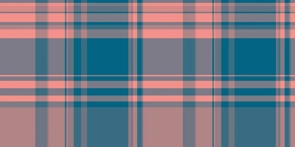 Faded pattern textile texture, professional check tartan plaid. 1970s fabri.. イラスト素材