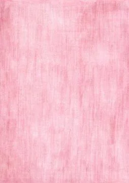 Faded red rectangle sheet of paper colored with pencil. Stock Photos