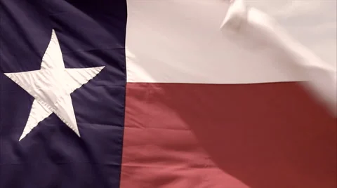 Faded Texas State Flag Background 스톡 동영상 62746760