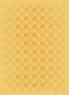 Faded yellow circles pattern Retro faded yellow circles pattern on a light... Stock Photos
