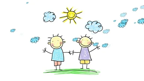 Fading and emerging blue clouds on background with the sun entering the screen Stock Footage 131048219