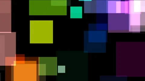 Fading boxes Stock Footage 8832136