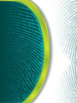 Fading fingerprints Stock Illustration