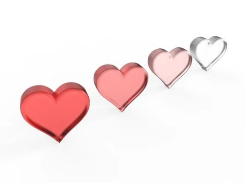 Fading Love Stock Illustration