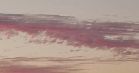 Fading Sunset Clouds Timelapse Stock Footage 139754535