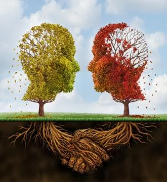 Fading team Illustrazione stock