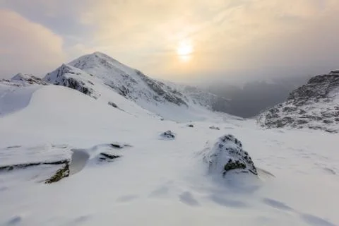 Fagaras Mountains, Romania Stock Photos