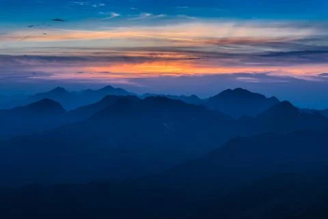 Fagaras Mountains, Romania Stock Photos