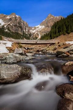 The Fagaras Mountains, Romania Stock Photos